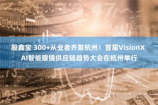 股鑫宝 300+从业者齐聚杭州！首届VisionX AI智能眼镜供应链趋势大会在杭州举行